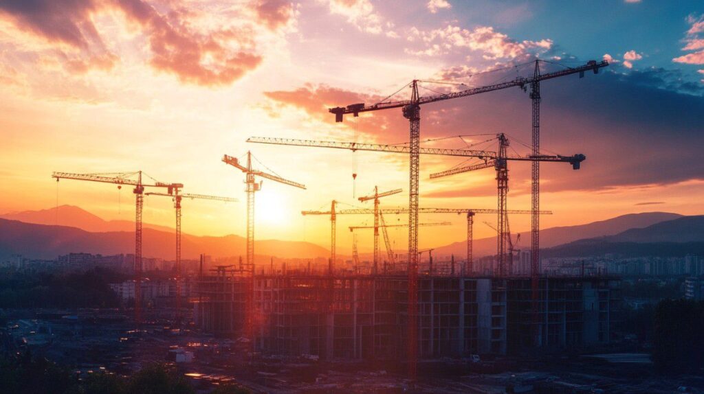 Large European infrastructure construction project representing Bizwell Mutale’s vision for modernizing construction and infrastructure development in Europe.